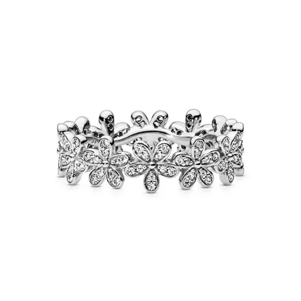 Pandora Daisy Flower Ring Size 52(6)